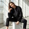 Bomber Crop Ceket Siyah