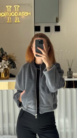 Bomber Crop Ceket