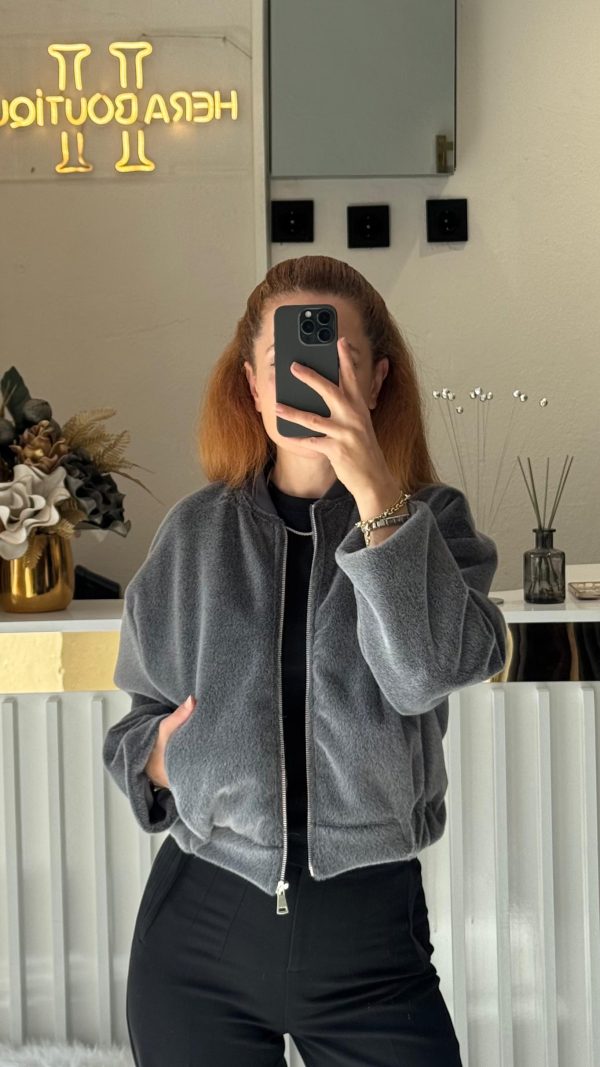 Bomber Crop Ceket