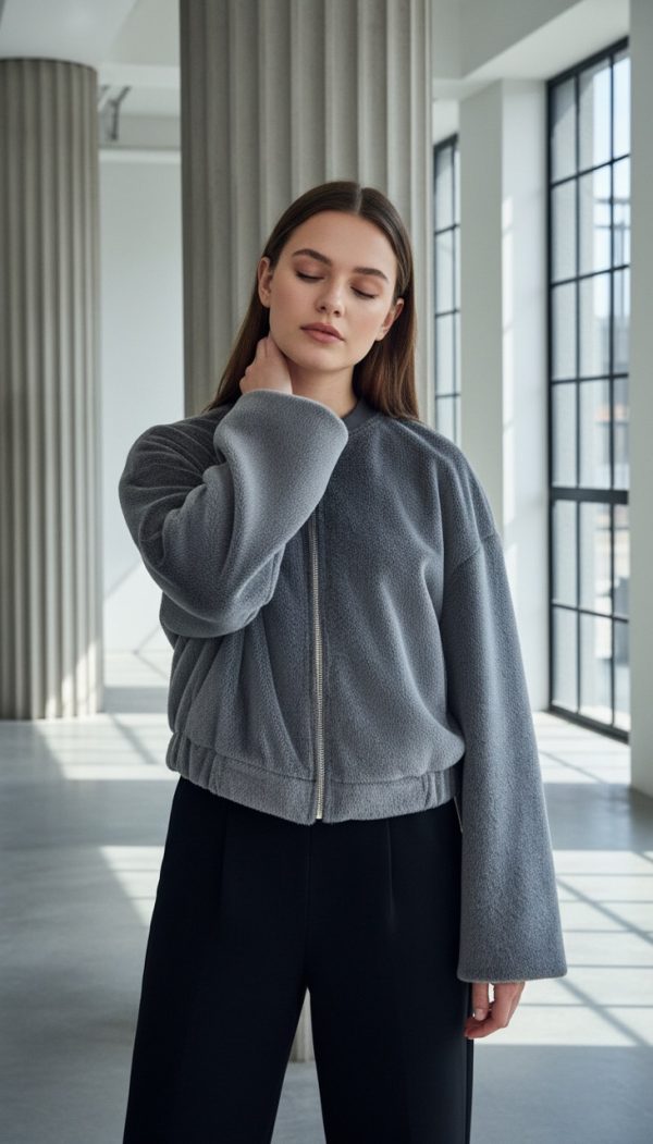 Bomber Crop Ceket